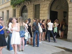 Provini modelle e modelli Milano