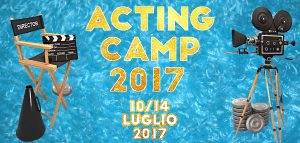 GRAFICA SMALL ACTING CAMP 10 14 Luglio 2017