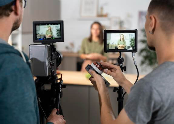 riprese pubblicitarie casting