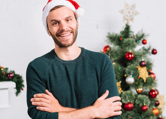 uomo spot natale casting attori spot natale